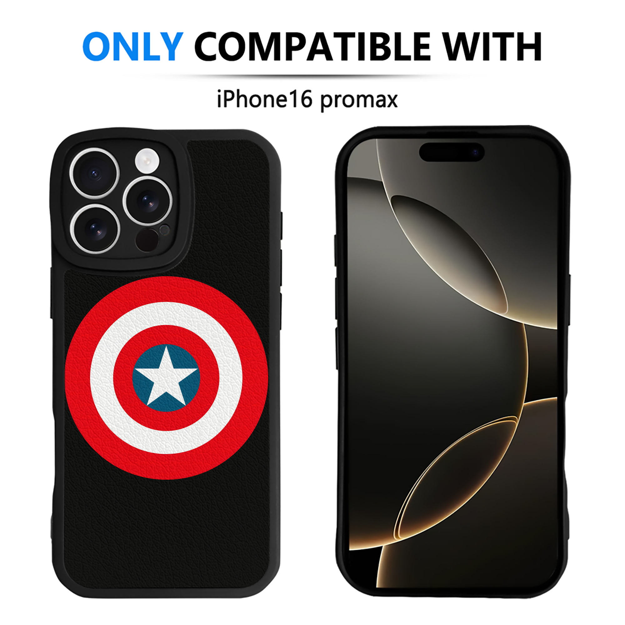 （画像用） アベンジャーズ The Avengers 【iPhone 16シリーズ対応】シリコンスマホケース（レザー調） 材質：シリコン